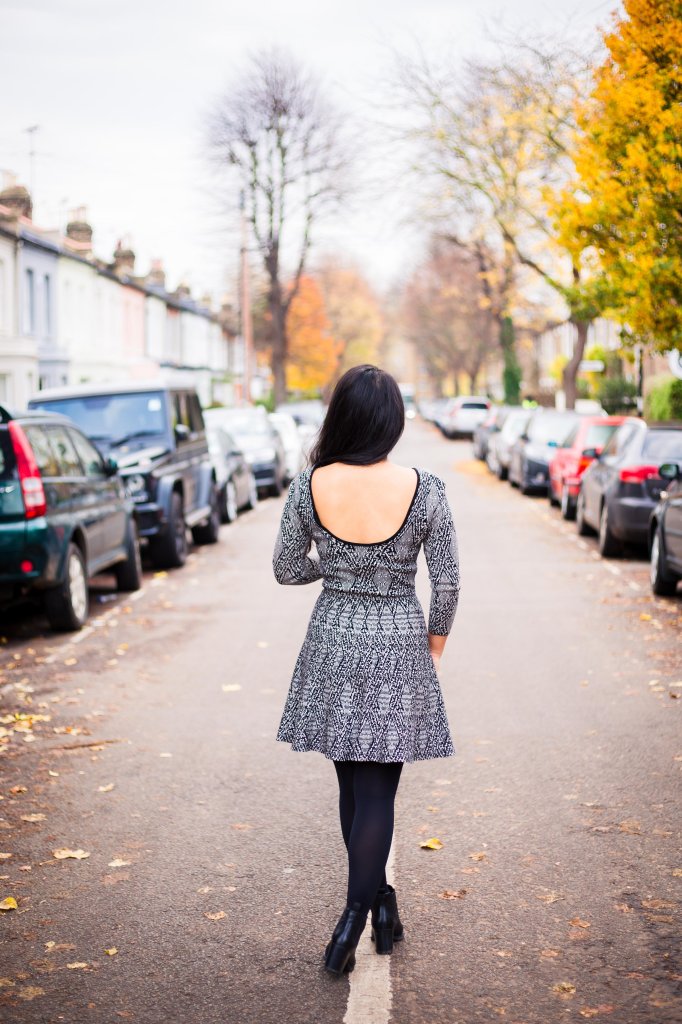 The Backless Winter Dress 